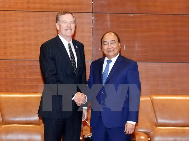 Le Premier ministre accueille le représentant américain au commerce ảnh 1