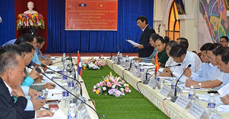 Examen de la mise en œuvre de l’Accord de Hanoi entre le Laos et le Vietnam ảnh 1