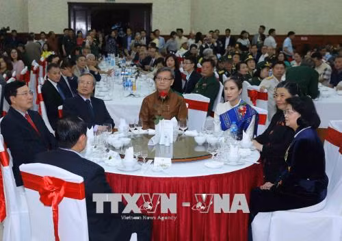 Le Nouvel An traditionnel du Laos célébré à Hanoi ảnh 1