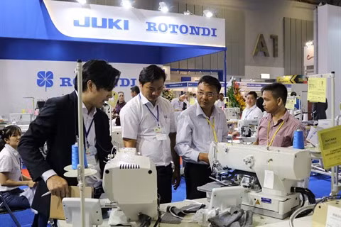 De nombreuses nouvelles technologies et équipements à Saigontex 2018 ảnh 1