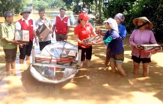 Crues: La CRV accorde des aides d'urgence aux victimes à Tay Nguyen et au Sud ảnh 1