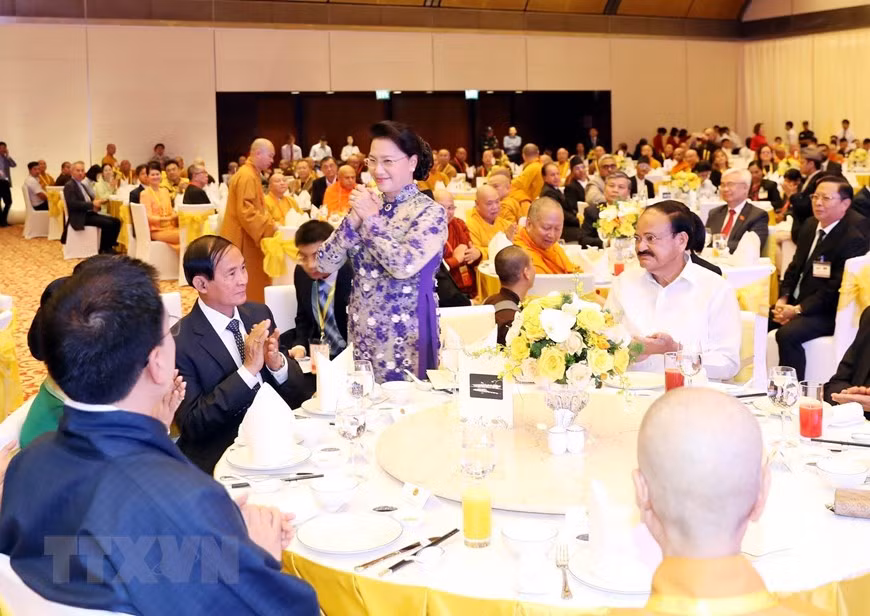 Banquet en l'honneur de la fête bouddhique du Vesak 2019 ảnh 1