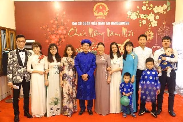 Rencontre des Vietnamiens au Bangladesh à l’occasion du Nouvel an lunaire ảnh 1