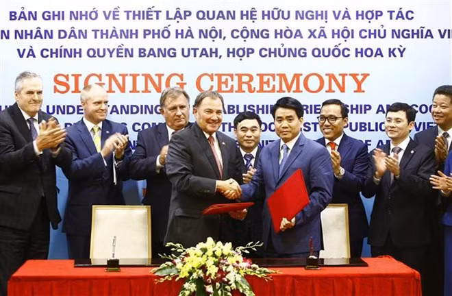 Hanoi et l’État américain de l'Utah nouent une coopération ảnh 1