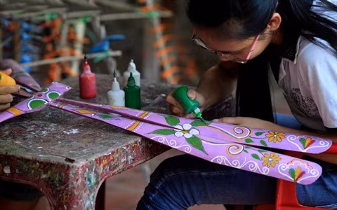 Les jouets en bambou de Thach Xa ảnh 1