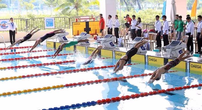 Le Vietnam deuxième d'une compétition de natation de l'Asie du Sud-Est ảnh 1