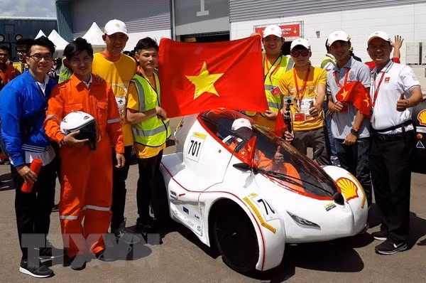 L'équipe LH-EST de l'Université Lac Hông remporte le Shell Eco Marathon Asie 2018 ảnh 1