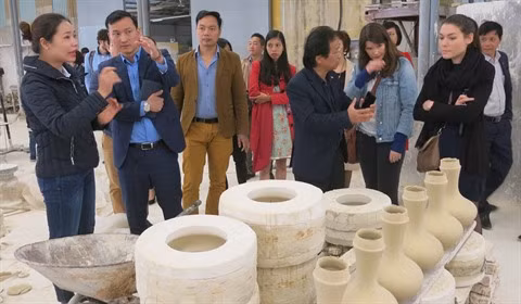 À la découverte du village de céramique de Chu Dâu ảnh 1