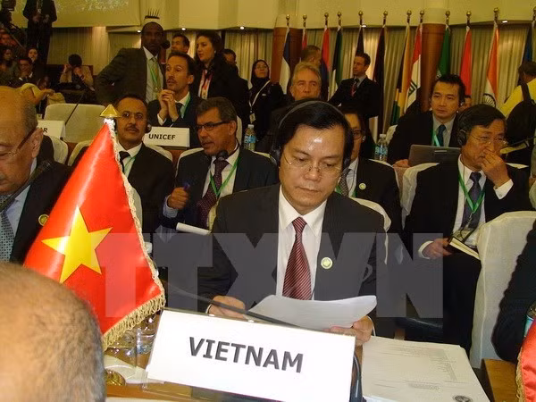 Le Vietnam à la 8ème Conférence des ministres des Affaires étrangères du FEALAC ảnh 1