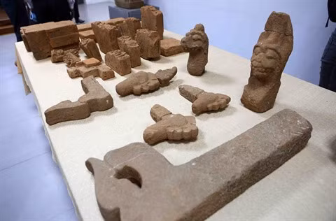 Dà Nang: découverte de vestiges Cham dans le village de Phong Lê ảnh 2 Dà Nang: découverte de vestiges Cham dans le village de Phong Lê ảnh 2