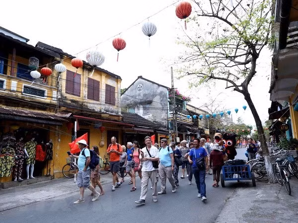 Etrangers bloqués à Hoi An: des ambassadeurs de bonne volonté du tourisme ảnh 3