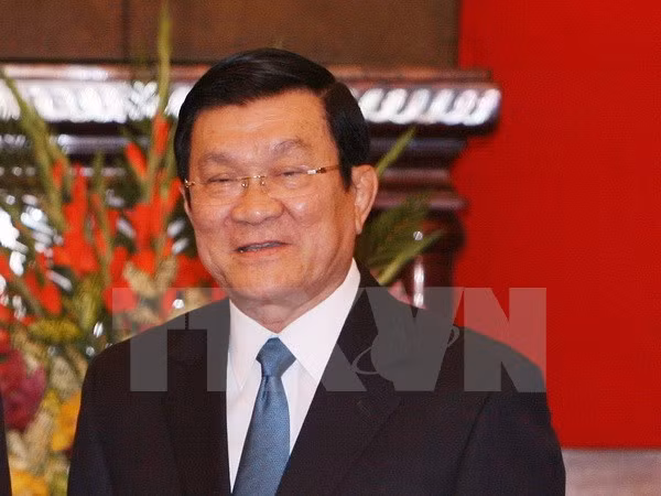Le président Truong Tan Sang reçoit le vice-Premier ministre laotien ảnh 1