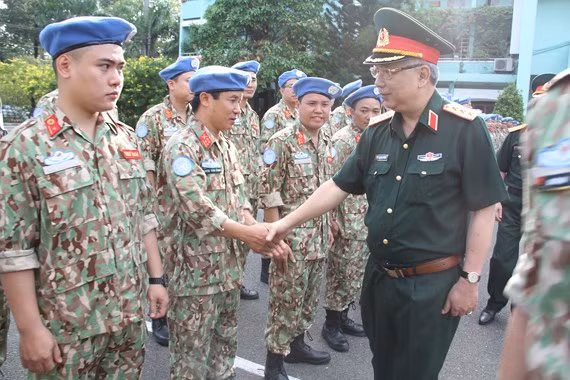 Maintien de la paix : l'hôpital de campagne du Vietnam pour la MINUSS est prêt ảnh 1