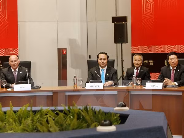 Le président Tran Dai Quang participe à la Semaine de l’APEC 2016 ảnh 1