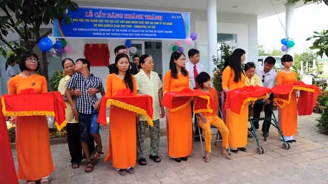 Dà Nang a une maison pour des enfants paralysés ảnh 1