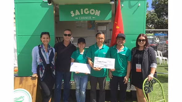 Un groupe vietnamien remporte le Food Truck Face ảnh 1