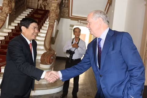 Ho Chi Minh-Ville soutient toujours le projet de l’Université Fullbright Vietnam ảnh 1