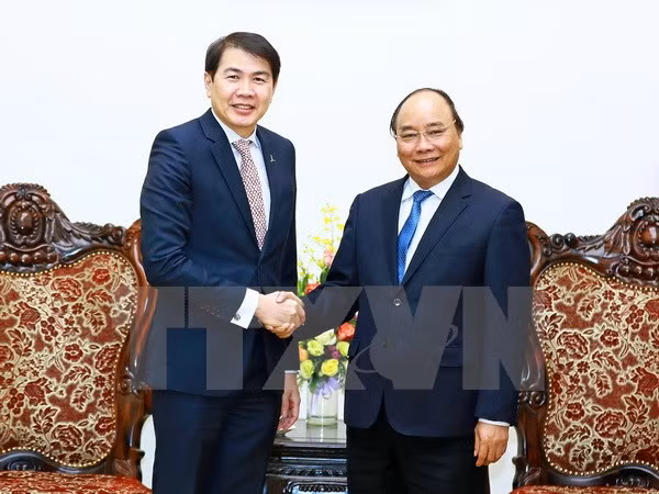 Le PM reçoit le président du groupe singapourien CapitaLand ảnh 1