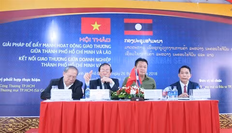 Des pistes pour promouvoir le commerce entre Hô Chi Minh-Ville et le Laos ảnh 1