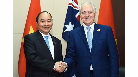 Le PM vietnamien rencontre son homologue australien et le chef de l’ONU ảnh 1