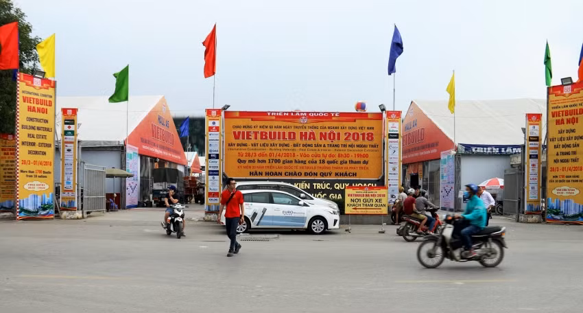 Ouverture du salon Vietbuild Hanoï 2018 ảnh 1 Ouverture du salon Vietbuild Hanoï 2018 ảnh 1