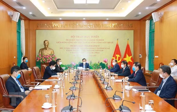 Renforcement des liens entre les Partis communistes du Vietnam et du Chili ảnh 2 Renforcement des liens entre les Partis communistes du Vietnam et du Chili ảnh 2