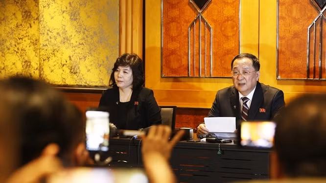 Conférence de presse : la RDPC annonce la "proposition réaliste" lors du sommet avec les États-Unis ảnh 1