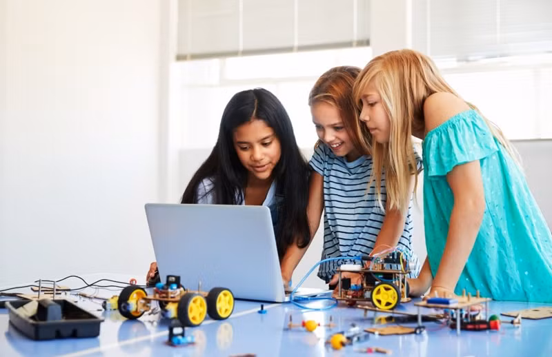 Premier concours de robots pour les lycéens vietnamiens et finlandais ảnh 1