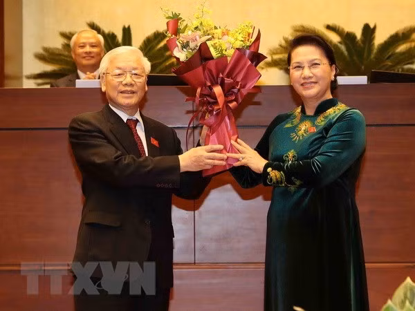 Des dirigeants étrangers félicitent le président du Vietnam Nguyen Phu Trong ảnh 1