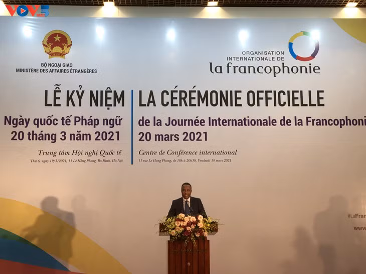 Cérémonie officielle de la Journée internationale de la Francophonie 2021 ảnh 2