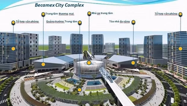 Accord avec des partenaires sud-coréens sur le plus grand centre commercial du Vietnam ảnh 1