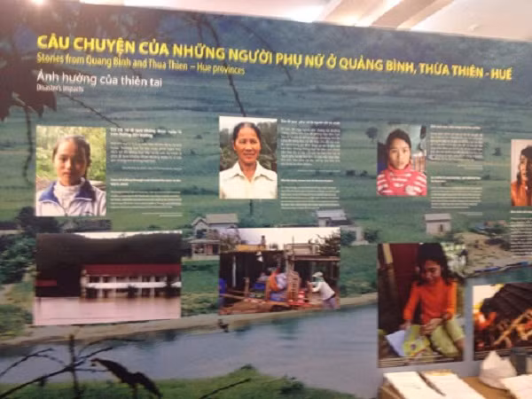 Exposition: «Cohabiter avec les calamités naturelles-Histoires de femmess» ảnh 1