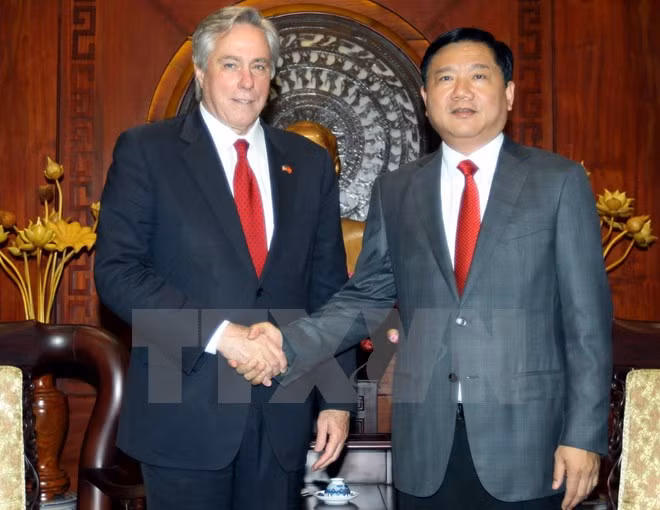 Le conseiller principal du secrétaire d'Etat américain à Ho Chi Minh-Ville ảnh 1