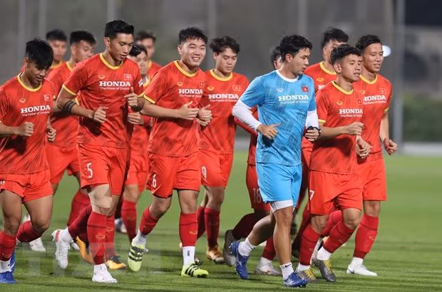 Football : dépistage du COVID-19 avant le match amical Vietnam-Jordanie ảnh 1