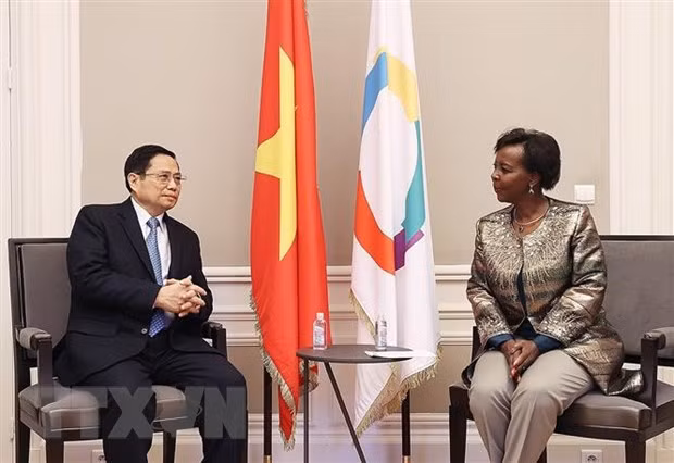 Une mission économique et commerciale de l’OIF au Vietnam ảnh 1