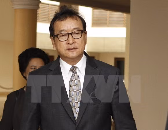 Cambodge: La cour d’appel confirme la condamnation de Sam Rainsy ảnh 1