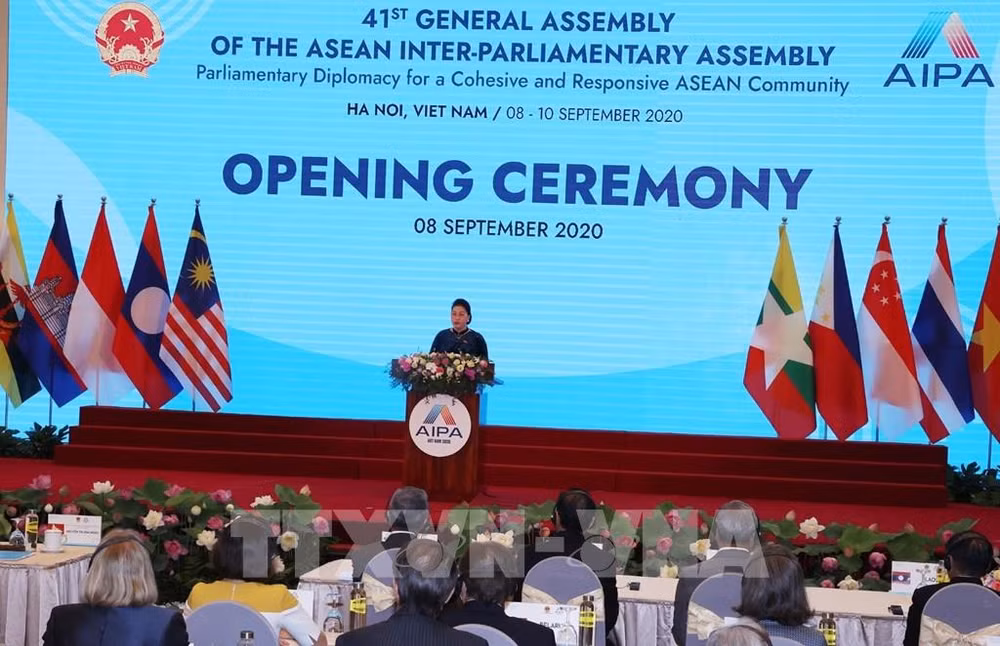 AIPA 41: le Brunei assumera la présidence tournante de l'AIPA 42 ảnh 1