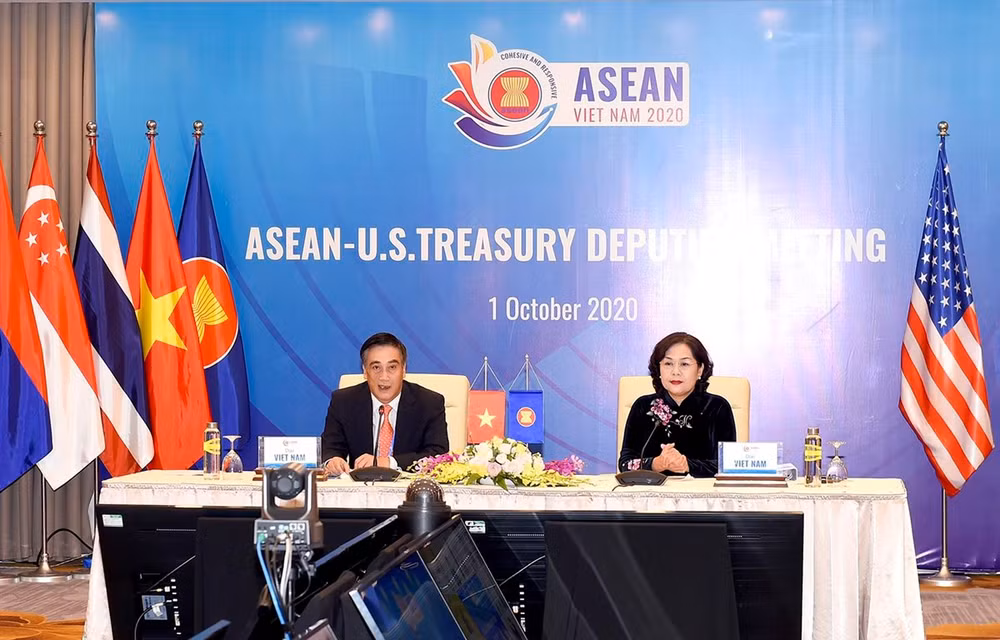 Dialogue de coopération financière et bancaire entre l'ASEAN et les États-Unis ảnh 1