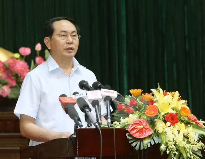 Le président Trân Dai Quang à l’écoute des électeurs de Hô Chi Minh-Ville ảnh 1