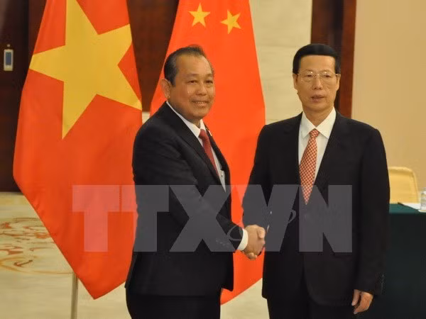 Le vice-PM Truong Hoà Binh espère un nouvel élan des liens Vietnam-Chine ảnh 1