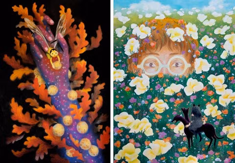 Exposition d'une jeune artiste vietnamienne à Paris ảnh 2