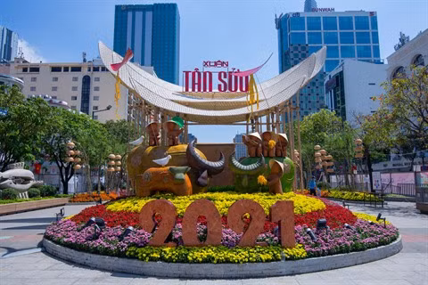 Hô Chi Minh-Ville: Lancement du concours de conception de la rue florale Nguyên Huê 2022 ảnh 1