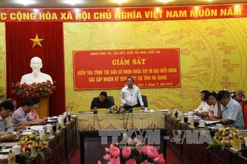 Des habitants frontaliers de Ha Giang se préparent aux élections légisaltives ảnh 1