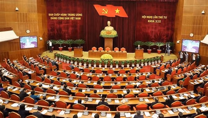 Le Comité central du Parti clôt son 4e Plénum à Hanoi ảnh 2