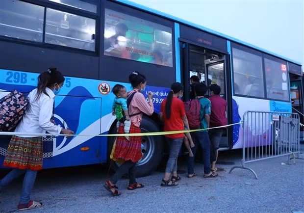 Télégramme officiel sur le transport des résidents vers les localités d’origine ảnh 1