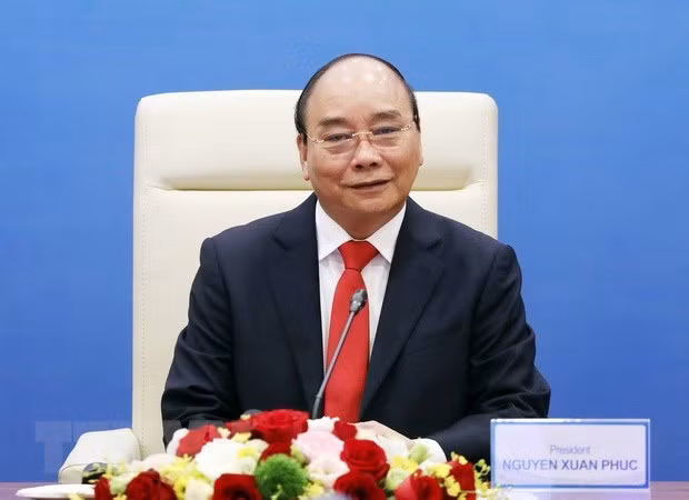 Le président Nguyen Xuan Phuc au débat de haut niveau en ligne sur la coopération ONU-UA ảnh 1