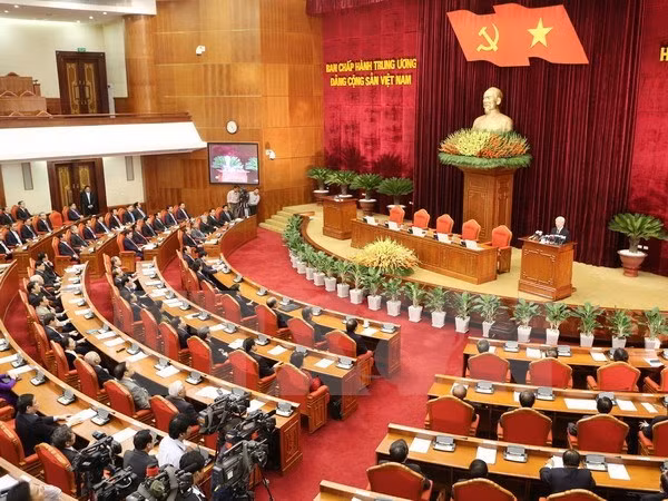 Clôture du 12e plénum du Comité central du PCV ảnh 1