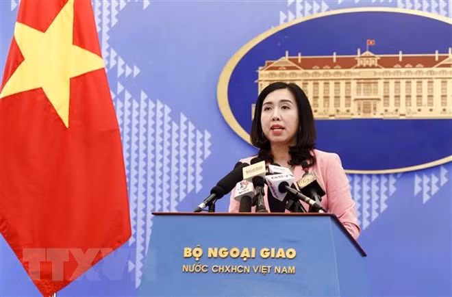  Un navire américain dans les zones de l’archipel de Hoang Sa: réaction du Vietnam ảnh 1