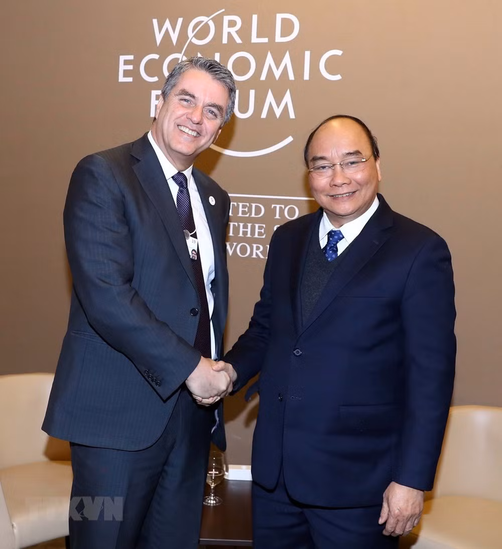 Activités du PM Nguyen Xuan Phuc dans le cadre du WEF 2019 ảnh 3