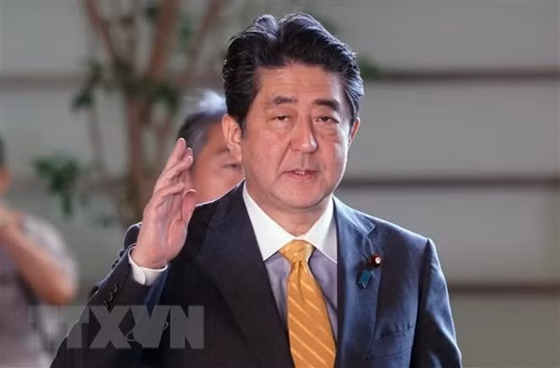 Le PM Abe Shinzo contribue considérablement au développement des liens Vietnam-Japon ảnh 1